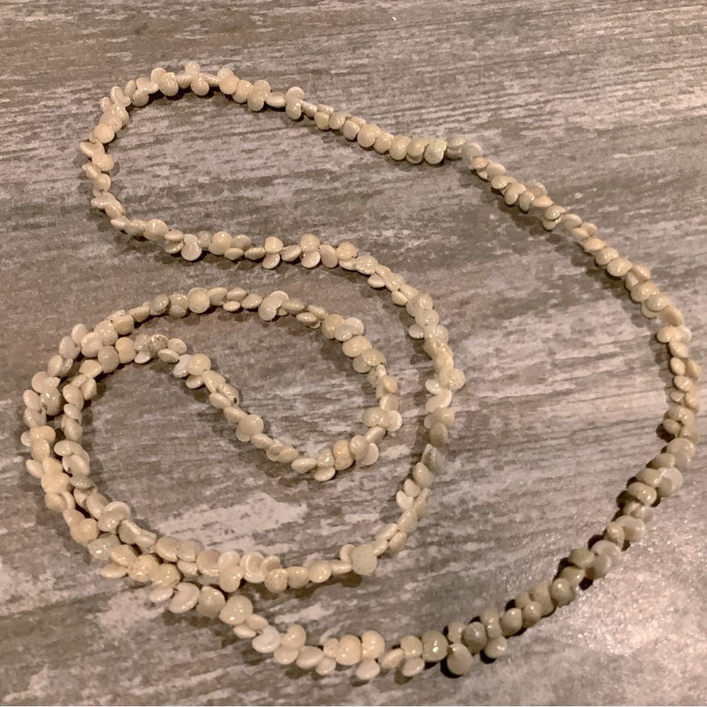 Pre-loved, Authentic Hawaiian snail shell necklace.